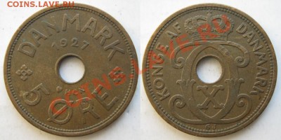Дания 5 эре 1927 до 07-04-13  22-00 - Дания 5 эре 1927 115