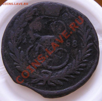 Копейка 1788 ММ. Красивый перечекан. до 21-00 мск. 05.03.13 - P1010004.JPG