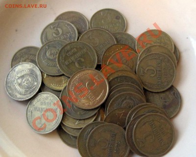 3 копейки обр.1961 50 шт., с рубля - 3-коп