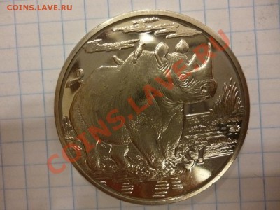 ДК Кроновый размер Сьера-Леорне 1 доллар Носорог 07.04 - P1020822.JPG