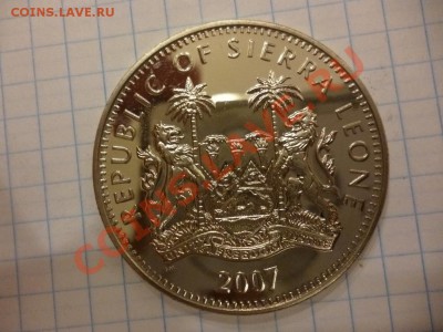 ДК Кроновый размер Сьера-Леорне 1 доллар Зебра 07.04 - P1020827.JPG
