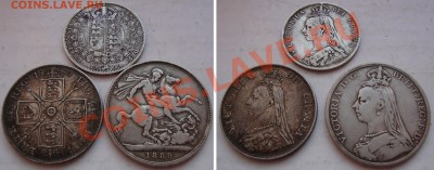 Апрельская распродажа иностранных монет - GB-SLVR