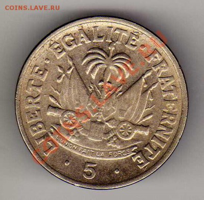 Гаити 5 сантимов 1958 до 08.04.13 в 22.00мск (4890) - img411