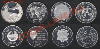 >L< 48 монет в СЕРЕБРЕ на тему ФУТБОЛ (оценка) - Футбол11