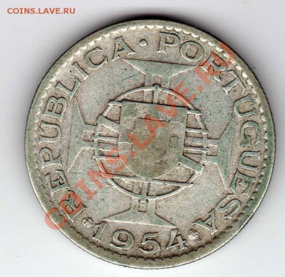 Ag Мозамбик 10 эскудо 1954 до 08.04.13 в 22.00мск (4910) - img443
