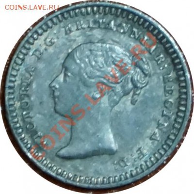 2 пенни 1843 Виктория - 2