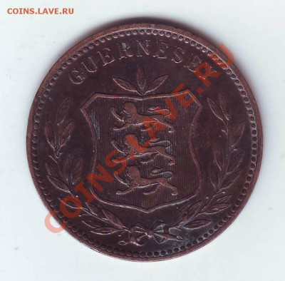 Гернси.8 Дублей.1911.Редкий год. до 9 Апреля - 19110002.JPG