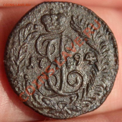 Полушка 1794 КМ - полуха 1794 - 2