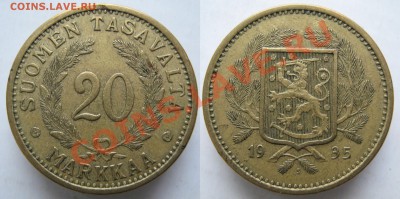 Финляндия 20 марок 1935  до 10-04-13   22-00 - Финляндия 20 марок 1935