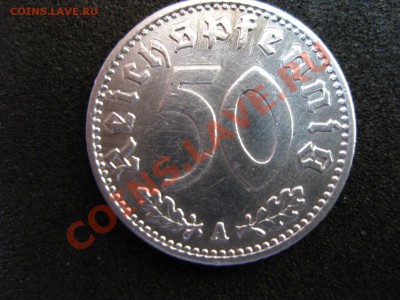 ГЕРМАНИЯ,3-РЕЙХ,свастика:50 пфеннигов 1939А,Аl до 7.04.2013 - IMG_0440.JPG