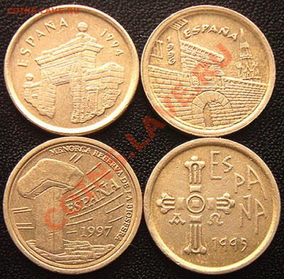 4 Х 5 песет "Провинции Испании"; окончание 04.04_22.15мск - 4966