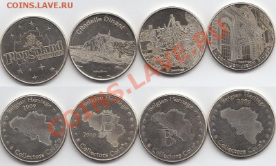 Сувенирные жетоны  The National Tokens - Новый точечный рисунок