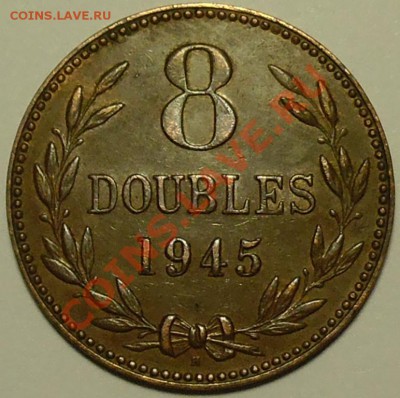 ГЕРНСИ - 8 дублонов 1945 - до 10 апреля - 631