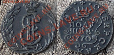 Полушка 1770г Сибирская - IMG_0653