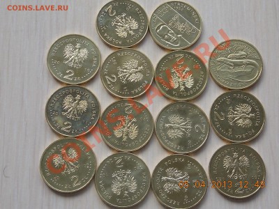25 монет Юбилейка Польши с рубля 07.04.2013 22:00 - DSCN0250.JPG