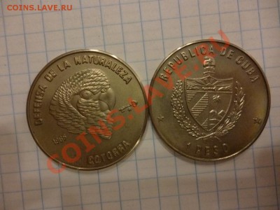 ДК Куба 1 песо Попугай 08.04 - P1020851.JPG