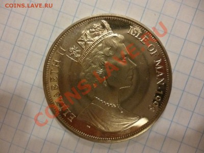 ДК Мэн 1 крона Паровоз 125 лет 08.04 - P1020871.JPG