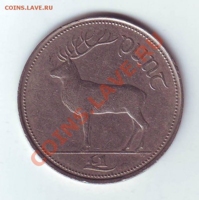 Ирландия.Фунт.1990.Олень. до 11 Апреля - 19900001.JPG