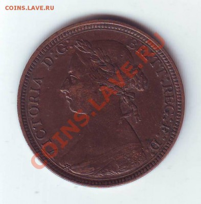 В.Британия.Пол пенни.1886.Неплохая Вика. до 11 апреля - 18860002.JPG