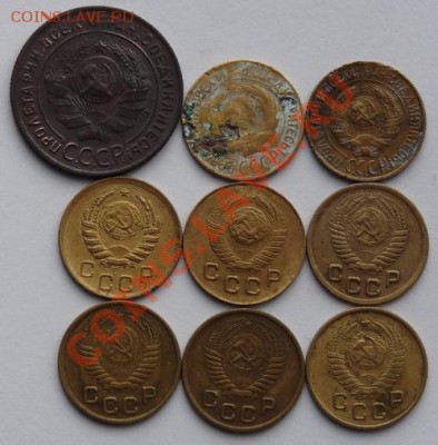Ранние советы 1 коп. 1924-1957 9шт. до 22-00 07.04.13 - DSC00005_новый размер
