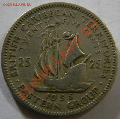 25 центов восточные карибы 1955г. - DSCN5227_thumb