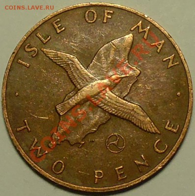 ОСТРОВ МЭН - 2 пенса 1979 - Альбатрос - до 11 апреля - 620