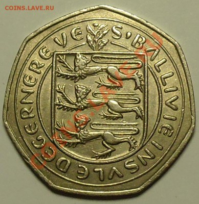 ГЕРНСИ - 50 пенсов 1970 - до 12 апреля - 642