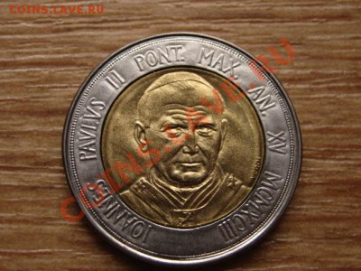 Ватикан 500 лир 1993 биметал до 09.04.13 в 21.00 М - IMG_1162