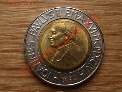 вВатикан 500 лир 1994 биметал до 09.04.13 в 21.00 М - IMG_1165