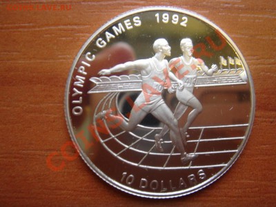 НИУЭ: Ag-925 10 долларов 1991 Бег Пруф до 11.04.13 22-00 - НИУЭ-1