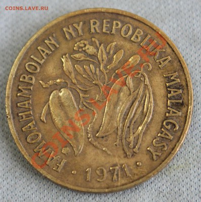 МАЛАГАСИЙСКАЯ РЕСПУБЛИКА(МАДАГАСКАР) 10фр. 1971г. до 13.04. - IMG_5360.JPG