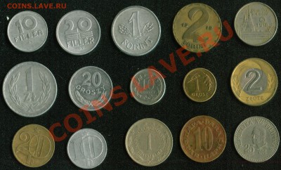 30 иностранных монет (лот#2) до 22:00мск 12.04.13 - 05