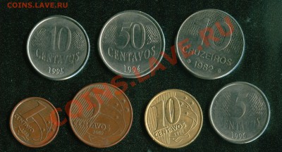Подборки монет Бразилии и Венесуэлы до 22:00мск 12.04.13 - бразилия 1