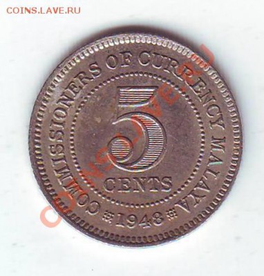 Малайя.5 Центов.1948. до 13 апреля - 19480001.JPG