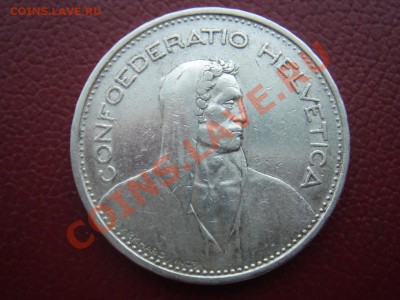 Швейцария: Ag-835 5 франков 1939 до 11.04.13 22-00 - Швейцария 5 франков 1939-1.JPG