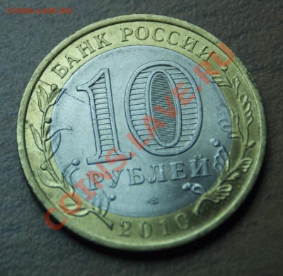 Биметал. 10 рублей. Перепись. Небольшой раскол штемпеля. - DSC_9861.JPG