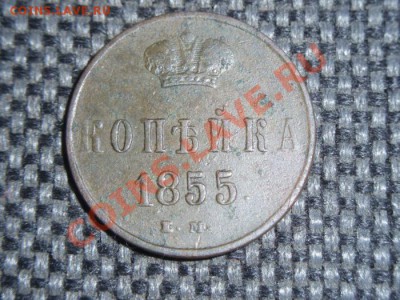 Копейка 1855 ем года. - 201304060001