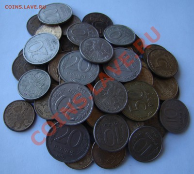 КУЧКА МОНЕТ 1992-93г из коробочки с РУБЛЯ до 14.04.13г 21-00 - DSC02617.JPG
