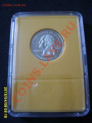 США:25 ЦЕНТОВ 2002гS STATE LOUISIANA ,UNC!до 10.04 - S6000078.JPG