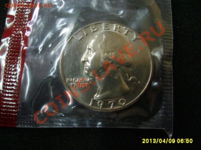 США:25 ЦЕНТОВ 1970D ВАШИНГТОН ,UNC!до 10.04 - S6000093.JPG