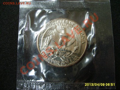 США:25 ЦЕНТОВ 1965, ВАШИНГТОН ,UNC!до 10.04 - S6000098.JPG
