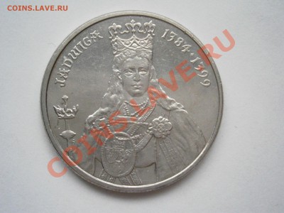 Польша 100 злот Королева Ядвига 1988г. 11.4.в 22-00мск - P4080739