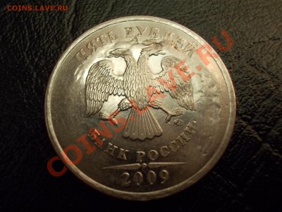5 рублей 2009 ммд - DSCN2234.JPG