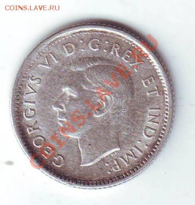 Канада.10 Центов.1943.Парусник.Ag(0.800) до 14 Апреля - 1943 парусник0001.JPG