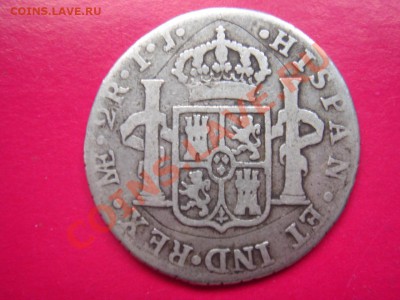 Перу: Ag-896 2 реала Карл 4 до 12.04.12, 22-00 - Перу 2 реала 1800-1.JPG