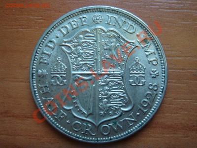 2 кроны 1928 Ag-500 Достойная! до 12.04 22 - Полукрона 1928-1.JPG