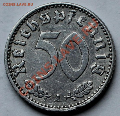 Германия. 3 рейх. 50 рейхспфеннингов 1941 А. - 2