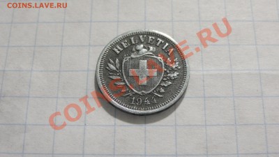Швейцария 1 раппен 1944 цинк, нечастая до 12.04. в 22:00 - DSC02584.JPG