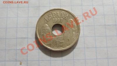 Испания 25 песет 1997 Мелилья до 12.04. в 22:00 - DSC02587.JPG