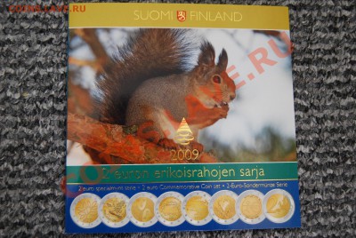 Набор 2 eвровых памятных монет Финляндии за 2004-2009г. г - DSC_0726.JPG